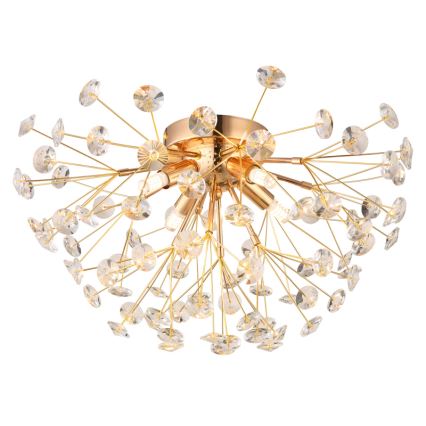 Globo - LED loftlampe 4xG9/3,5W/230V diameter 45 cm guldfarvet