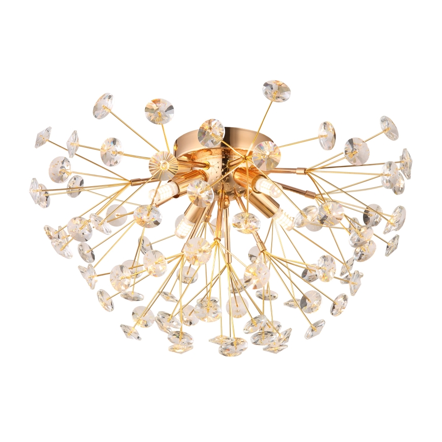 Globo - LED loftlampe 4xG9/3,5W/230V diameter 45 cm guldfarvet