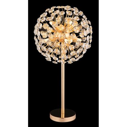 Globo - LED bordlampe 8xG9/3,5W/230V guldfarvet