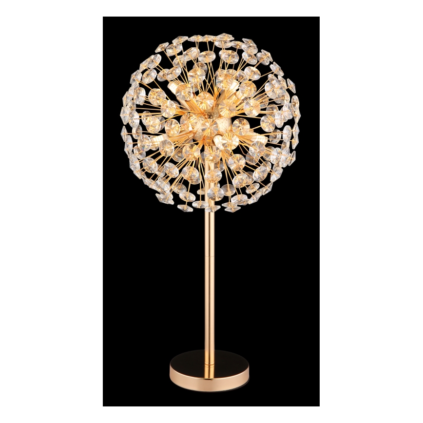 Globo - LED bordlampe 8xG9/3,5W/230V guldfarvet