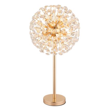 Globo - LED bordlampe 8xG9/3,5W/230V guldfarvet