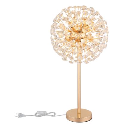 Globo - LED bordlampe 8xG9/3,5W/230V guldfarvet
