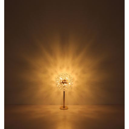 Globo - LED bordlampe 8xG9/3,5W/230V guldfarvet