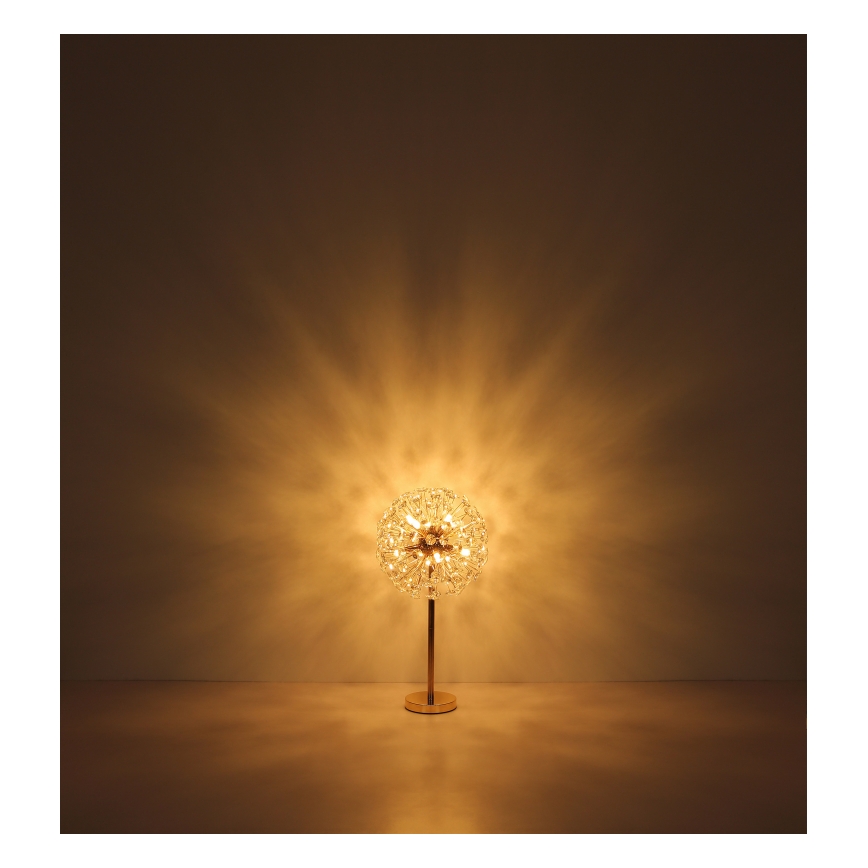 Globo - LED bordlampe 8xG9/3,5W/230V guldfarvet
