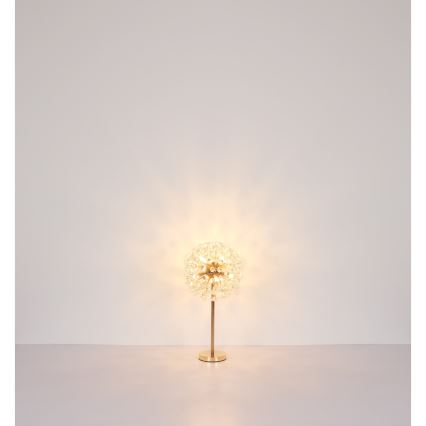 Globo - LED bordlampe 8xG9/3,5W/230V guldfarvet