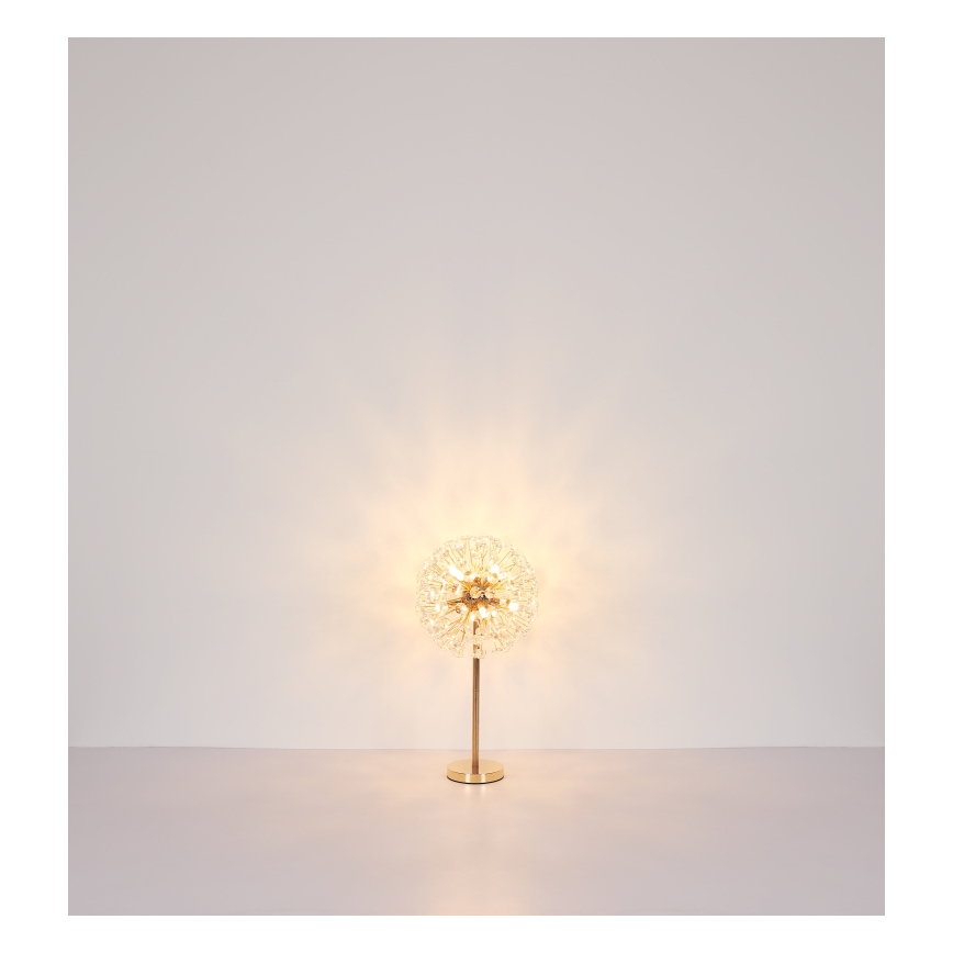 Globo - LED bordlampe 8xG9/3,5W/230V guldfarvet