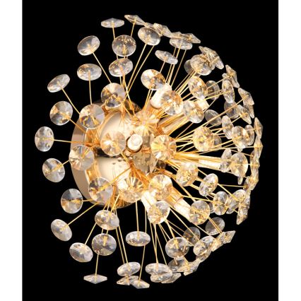 Globo - LED væglampe 6xG9/3,5W/230V guldfarvet