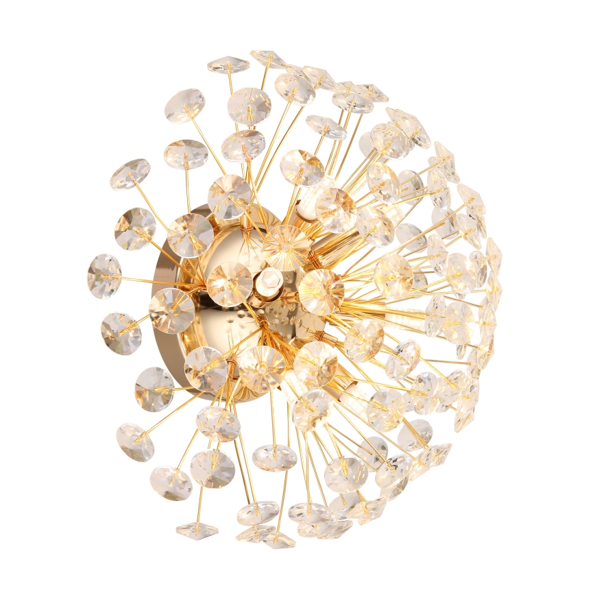 Globo - LED væglampe 6xG9/3,5W/230V guldfarvet