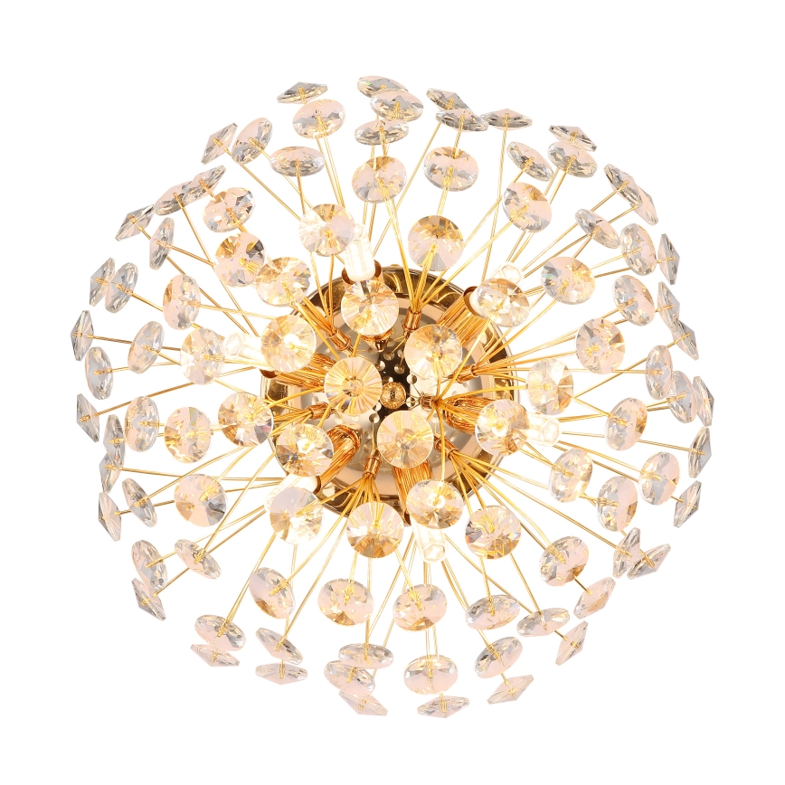 Globo - LED væglampe 6xG9/3,5W/230V guldfarvet