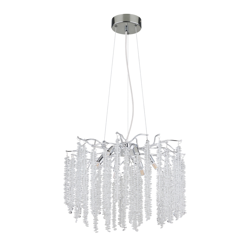 Globo - LED-lysekrone på wire 6xG9/8W/230V