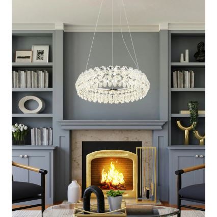 Globo - LED-pendel med wireophæng LED/50W/230V 4000K