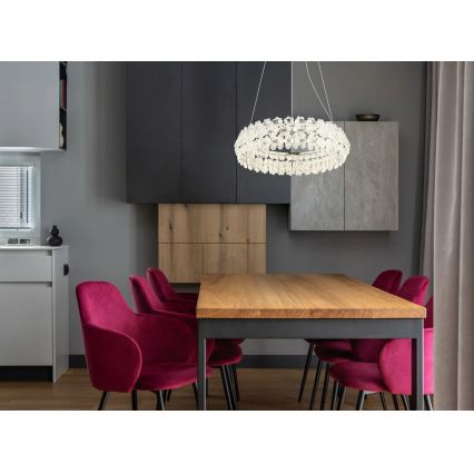 Globo - LED-pendel med wireophæng LED/50W/230V 4000K