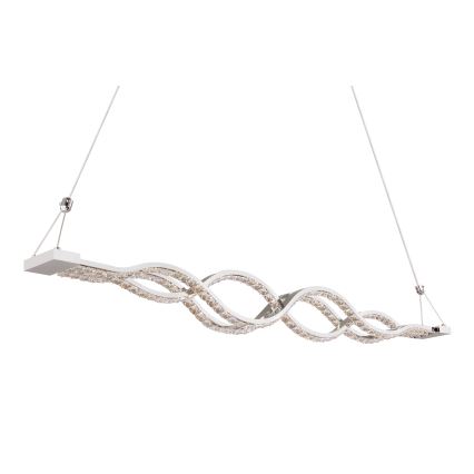 Globo - LED dæmpbar pendel på wire LED/30W/230V + fjernbetjening