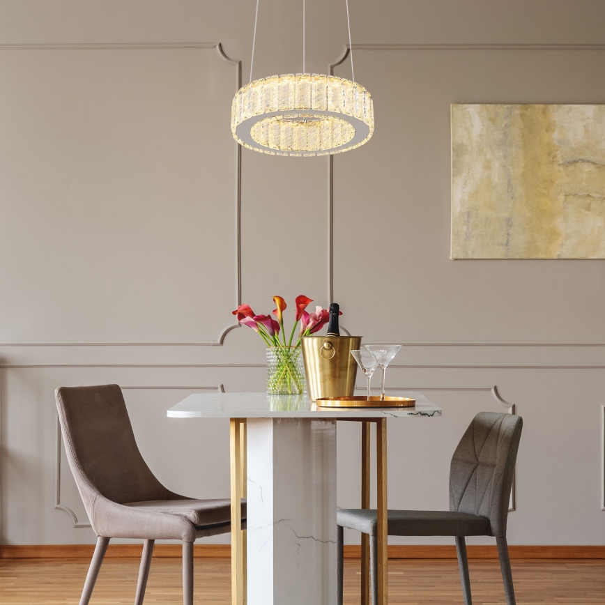 Globo - LED pendel dæmpbar LED/30W/230V 2700-6000K diameter 30 cm + fjernbetjening