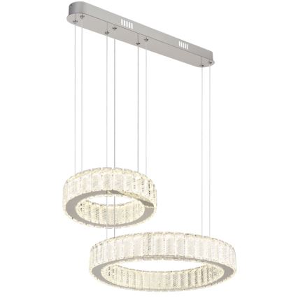 Globo - LED dæmpbar loftlampe på kabel LED/80W/230V 2700-6000K + fjernbetjening