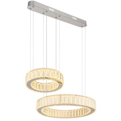 Globo - LED dæmpbar loftlampe på kabel LED/80W/230V 2700-6000K + fjernbetjening