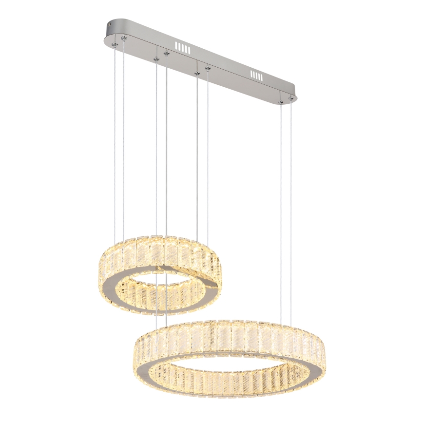 Globo - LED dæmpbar loftlampe på kabel LED/80W/230V 2700-6000K + fjernbetjening