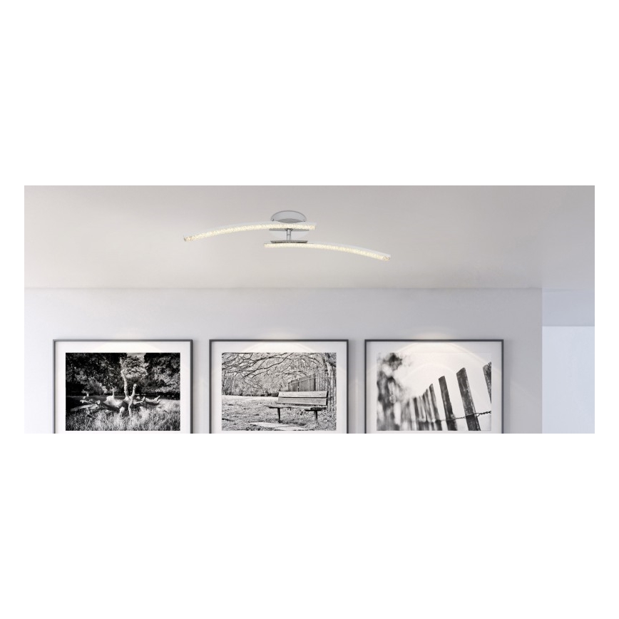 Globo - LED loftlampe til badeværelse 2xLED/6W/230V IP44