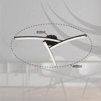 Globo - LED påbygningsloftlampe LED/18W/230V 2700/4000/6000K