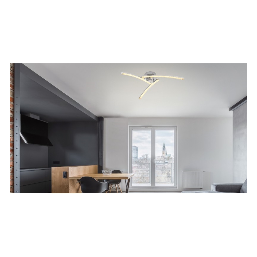 Globo - LED loftlampe til badeværelse 3xLED/6W/230V IP44
