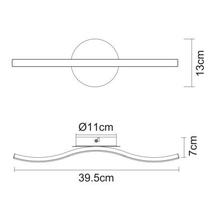 Globo - LED loftlampe LED/6W/230V