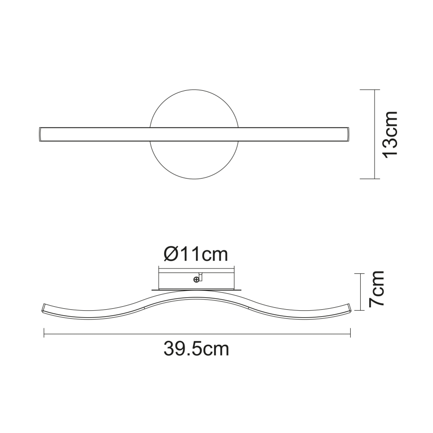 Globo - LED loftlampe LED/6W/230V