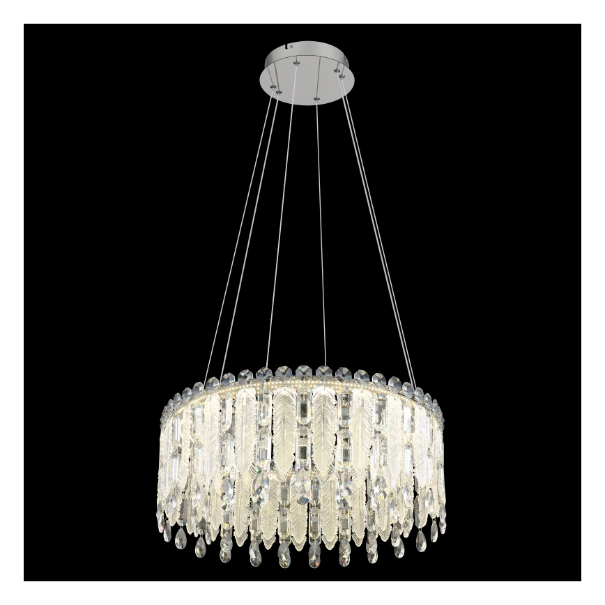 Globo - LED-lysekrone på wire LED/58W/230V 2700-6000K + fjernbetjening