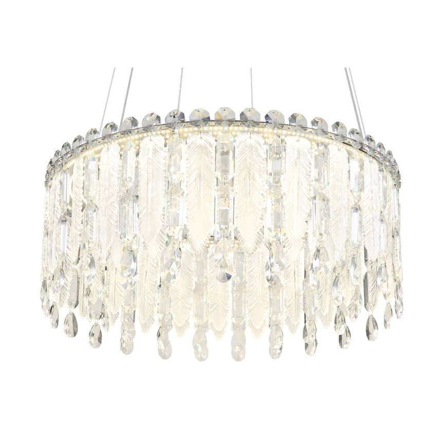 Globo - LED-lysekrone på wire LED/58W/230V 2700-6000K + fjernbetjening