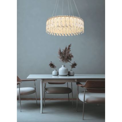 Globo - LED dæmpbar pendel med wireophæng LED/78W/230V 2700-6000K + fjernbetjening