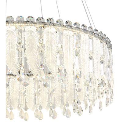 Globo - LED dæmpbar pendel med wireophæng LED/78W/230V 2700-6000K + fjernbetjening