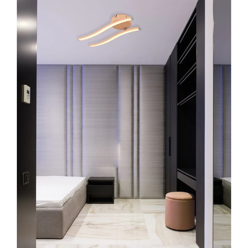 Globo - LED loftlampe LED/12W/230V 3000K orange