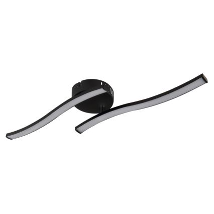 Globo - LED loftlampe 2xLED/6W/230V sort