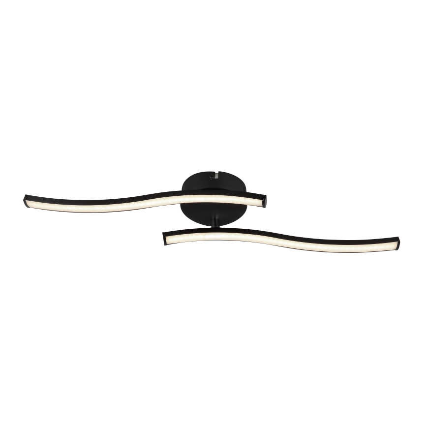 Globo - LED loftlampe 2xLED/6W/230V sort