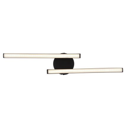 Globo - LED loftlampe 2xLED/6W/230V sort
