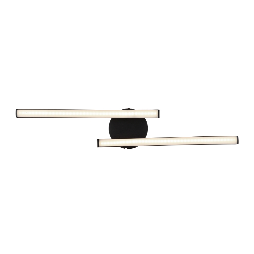 Globo - LED loftlampe 2xLED/6W/230V sort