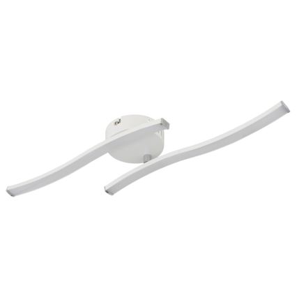Globo - LED loftlampe 2xLED/6W/230V hvid