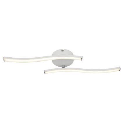 Globo - LED loftlampe 2xLED/6W/230V hvid