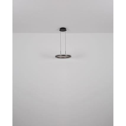 Globo - LED pendel LED/40W/230V 3000/4000/6000K diameter 39,7 cm brun