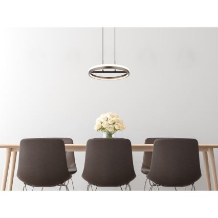 Globo - LED-pendel med kabel LED/40W/230V 3000/4000/6000K Ø 39,7 cm