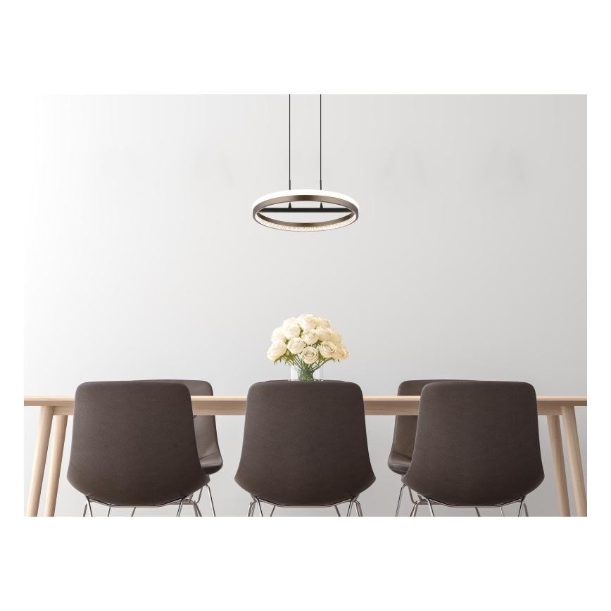 Globo - LED-pendel med kabel LED/40W/230V 3000/4000/6000K Ø 39,7 cm