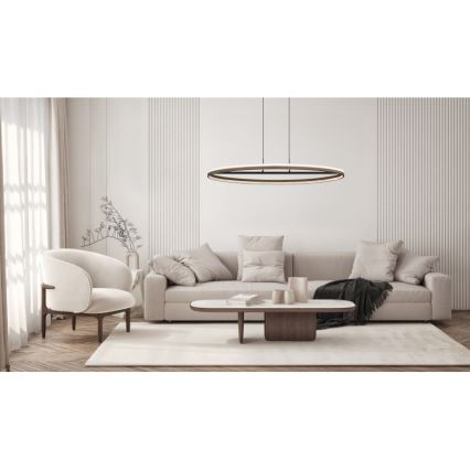 Globo - LED pendel LED/60W/230V 3000/4000/6000K brun