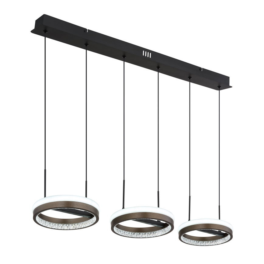 Globo - LED pendel LED/40W/230V 3000/4000/6000K brun