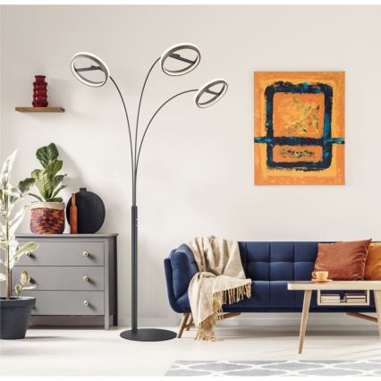 Globo - dæmpbar LED-gulvlampe med touch LED/48W/230V 3000/4000/6000K