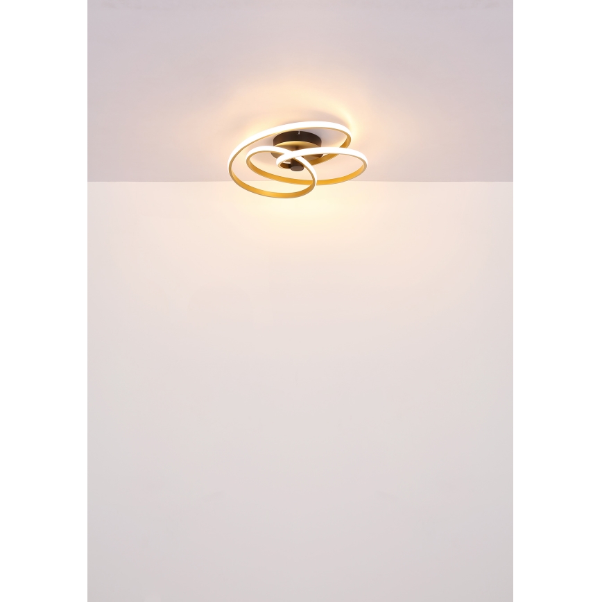 Globo - LED loftlampe LED/40W/230V 3000K mat krom/sort