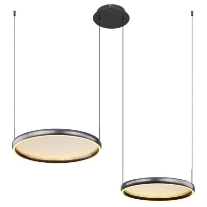 Globo - LED pendel dæmpbar LED/50W/230V 2700-6000K sort + fjernbetjening