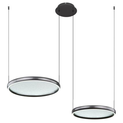 Globo - LED pendel dæmpbar LED/50W/230V 2700-6000K sort + fjernbetjening