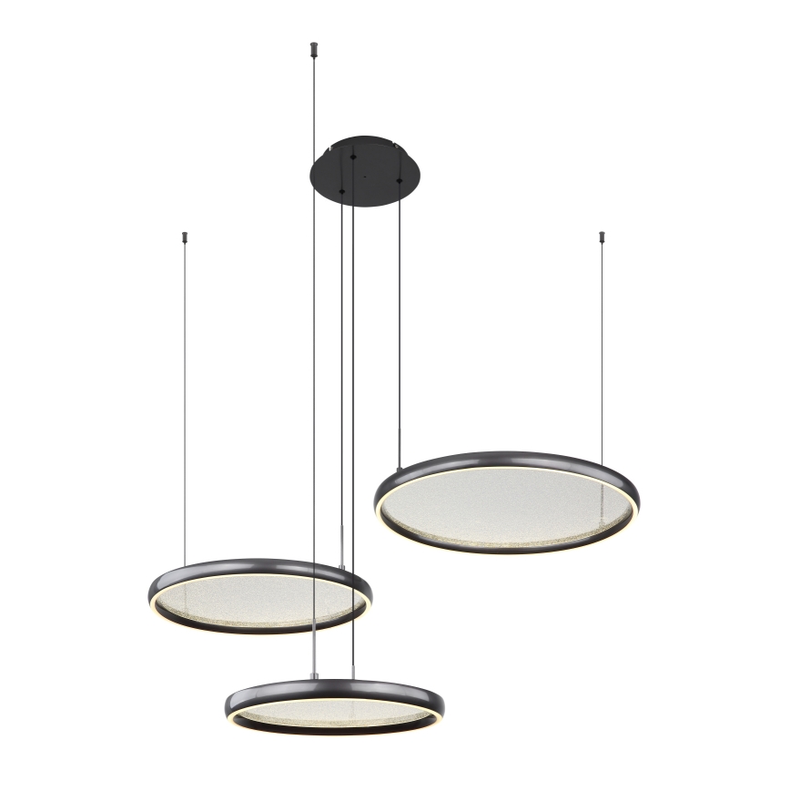 Globo - LED pendel dæmpbar LED/55W/230V 2700-6000K sort + fjernbetjening