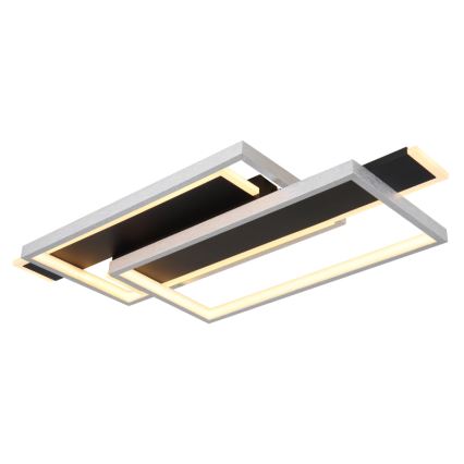 Globo - LED loftlampe LED/40W/230V 62x27 cm mat krom/sort