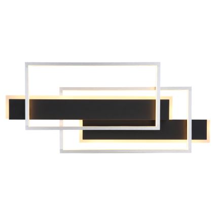 Globo - LED loftlampe LED/40W/230V 62x27 cm mat krom/sort