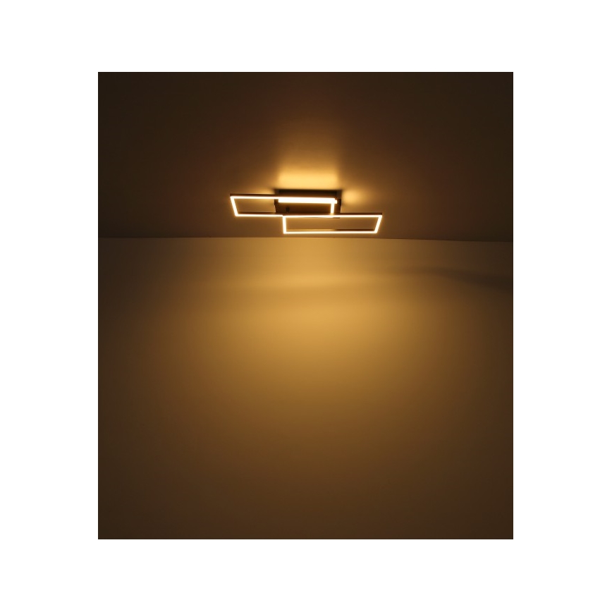 Globo - LED loftlampe LED/40W/230V 62x27 cm mat krom/sort